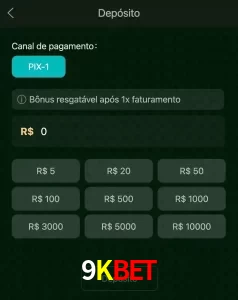 deposits 9KBET